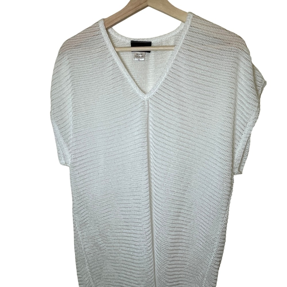 Jordan Taylor Women's Swim Coverup White Mesh Size M